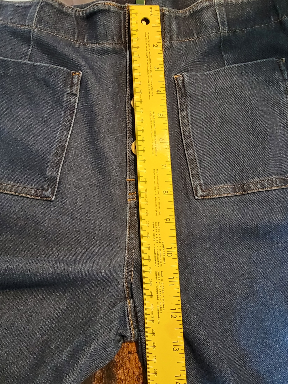 HALARA Flex- High Waisted Pockets Washed Casual Wide Leg Jeans - Picture 11 of 13